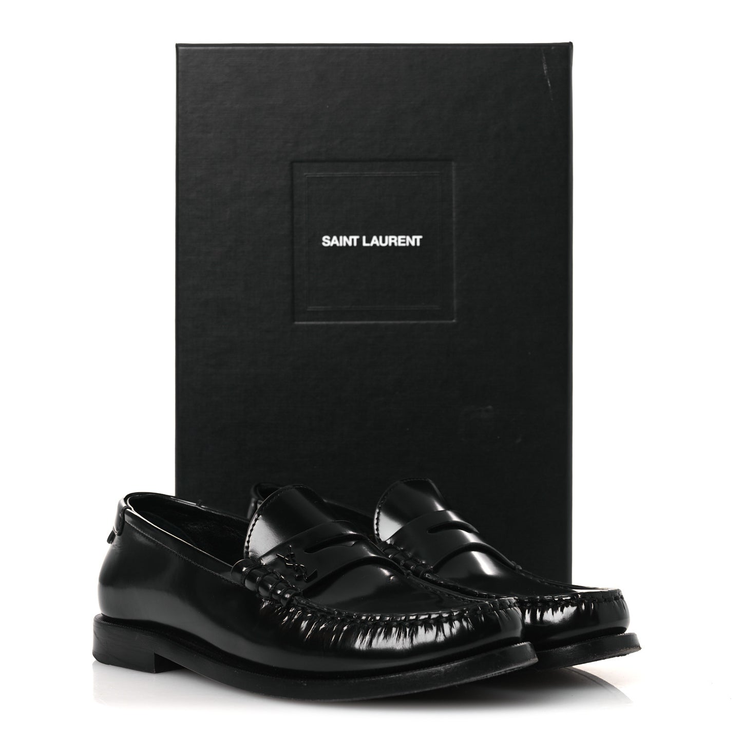 Magnum Lux Chunky Le Loafer Penny Slippers 36 Black
