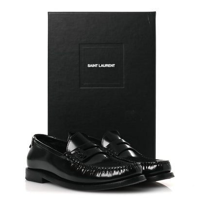 Saint Laurent Magnum Lux Chunky Le Loafer Penny Slippers 36 Black 12 of 12