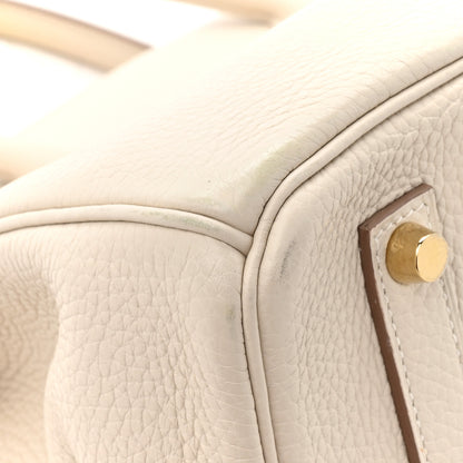 Hermes Taurillon Clemence Birkin 35 Craie 13 of 13