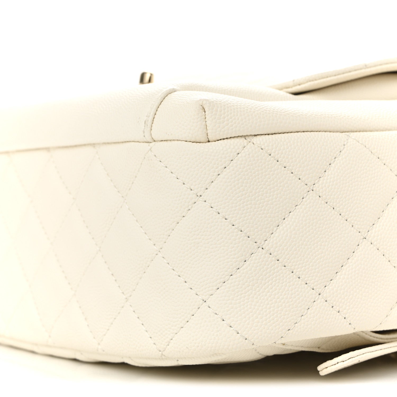 Chanel Caviar Quilted Small CC Day Backpack White 10 of 10