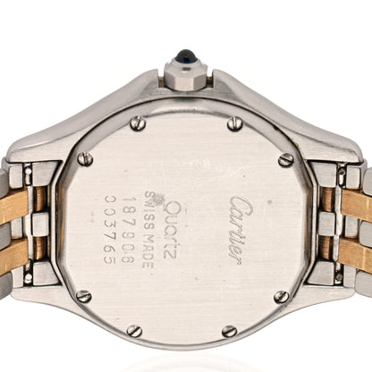 Cartier Stainless Steel 18K Yellow Gold 26mm Cougar Quartz Watch 4 of 4