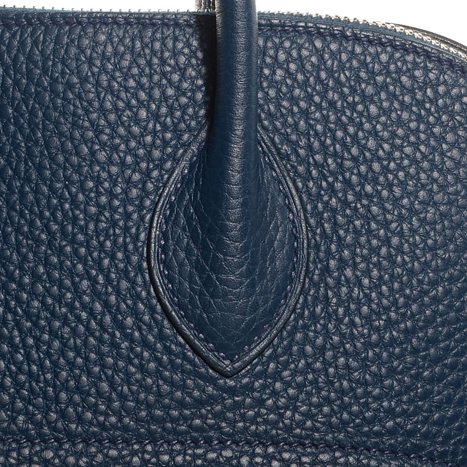 Hermes Taurillon Clemence Bolide 35 Bleu De Malte 7 of 19