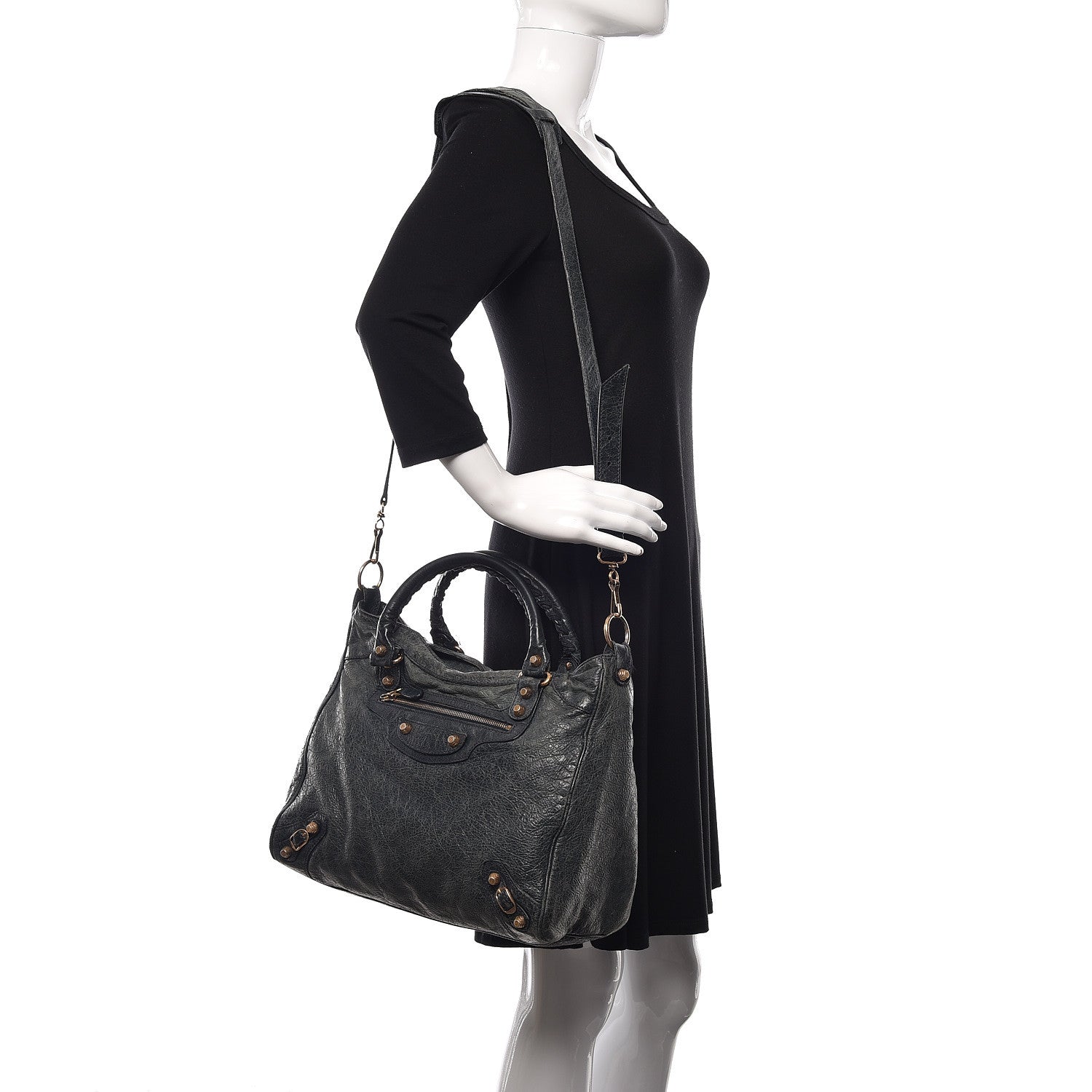 Balenciaga Agneau Giant 12 Gold Hardware Velo Dark Night 2 of 16