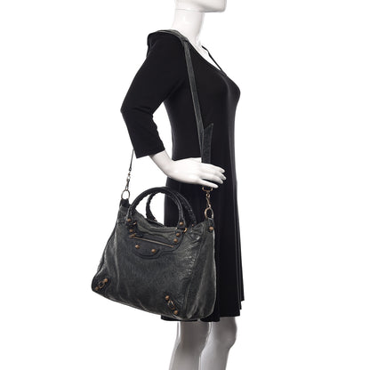 Balenciaga Agneau Giant 12 Gold Hardware Velo Dark Night 2 of 16