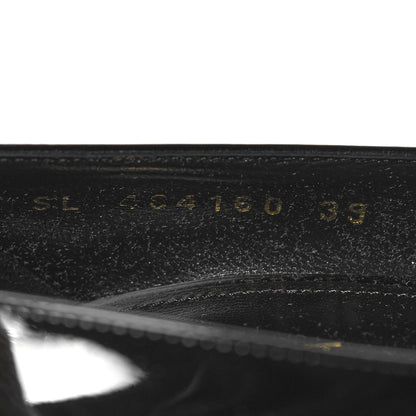Saint Laurent Patent Opyum 85 Pumps 39 Black 6 of 8