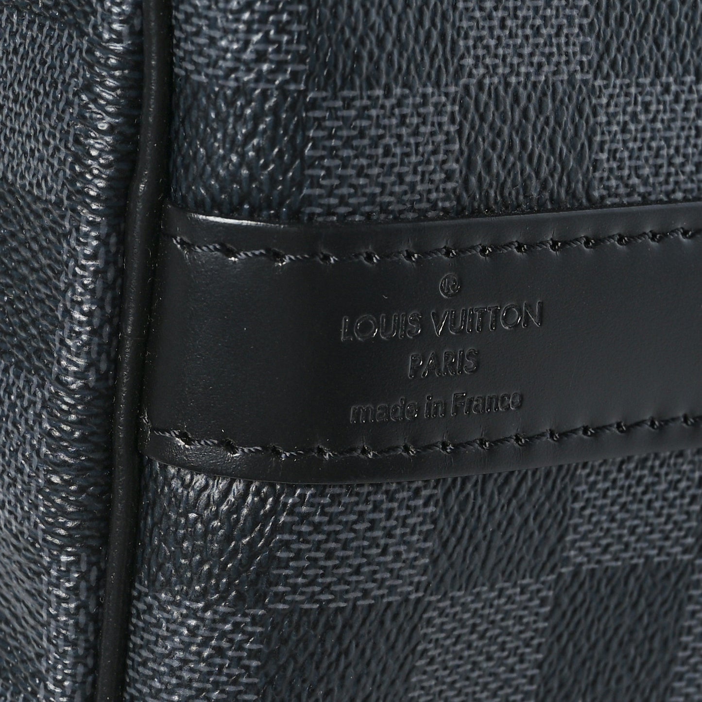Damier Graphite Keepall Bandouliere 55