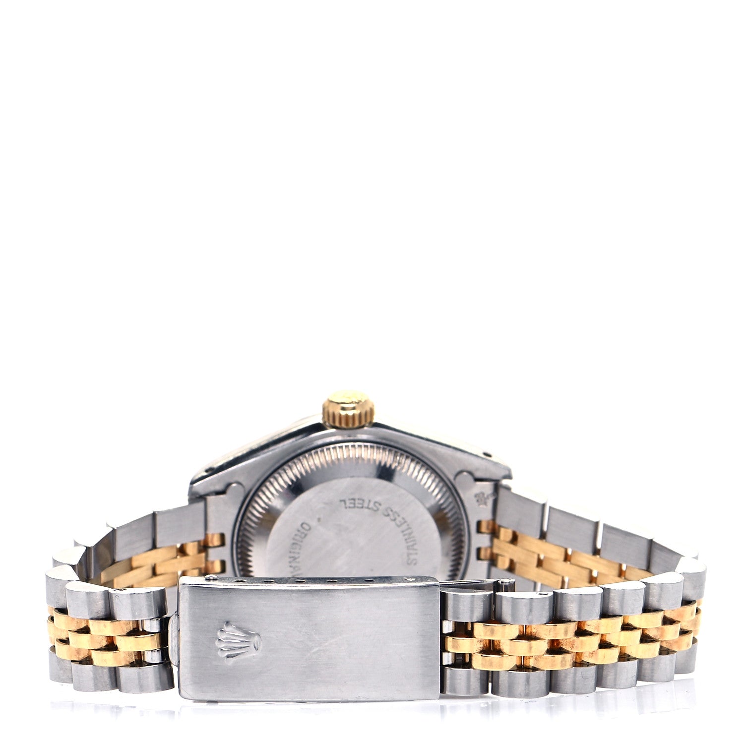 Rolex Stainless Steel 18K Yellow Gold 26mm Oyster Perpetual Datejust Watch Champagne 69173 3 of 4
