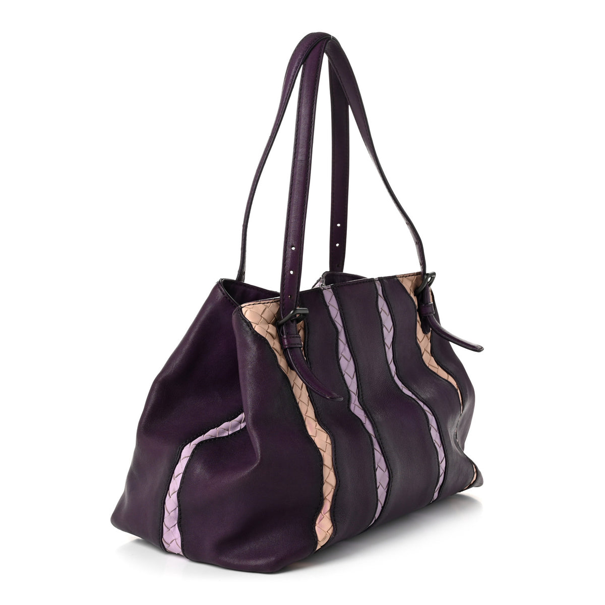 Bottega Veneta Nappa Intrecciato Medium Glimmer Tote Monalisa 4 of 11