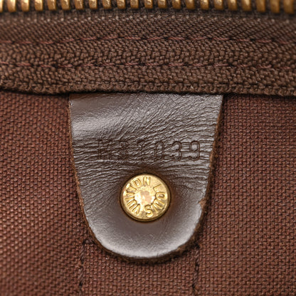 Louis Vuitton Damier Ebene Keepall Bandouliere 55 7 of 16