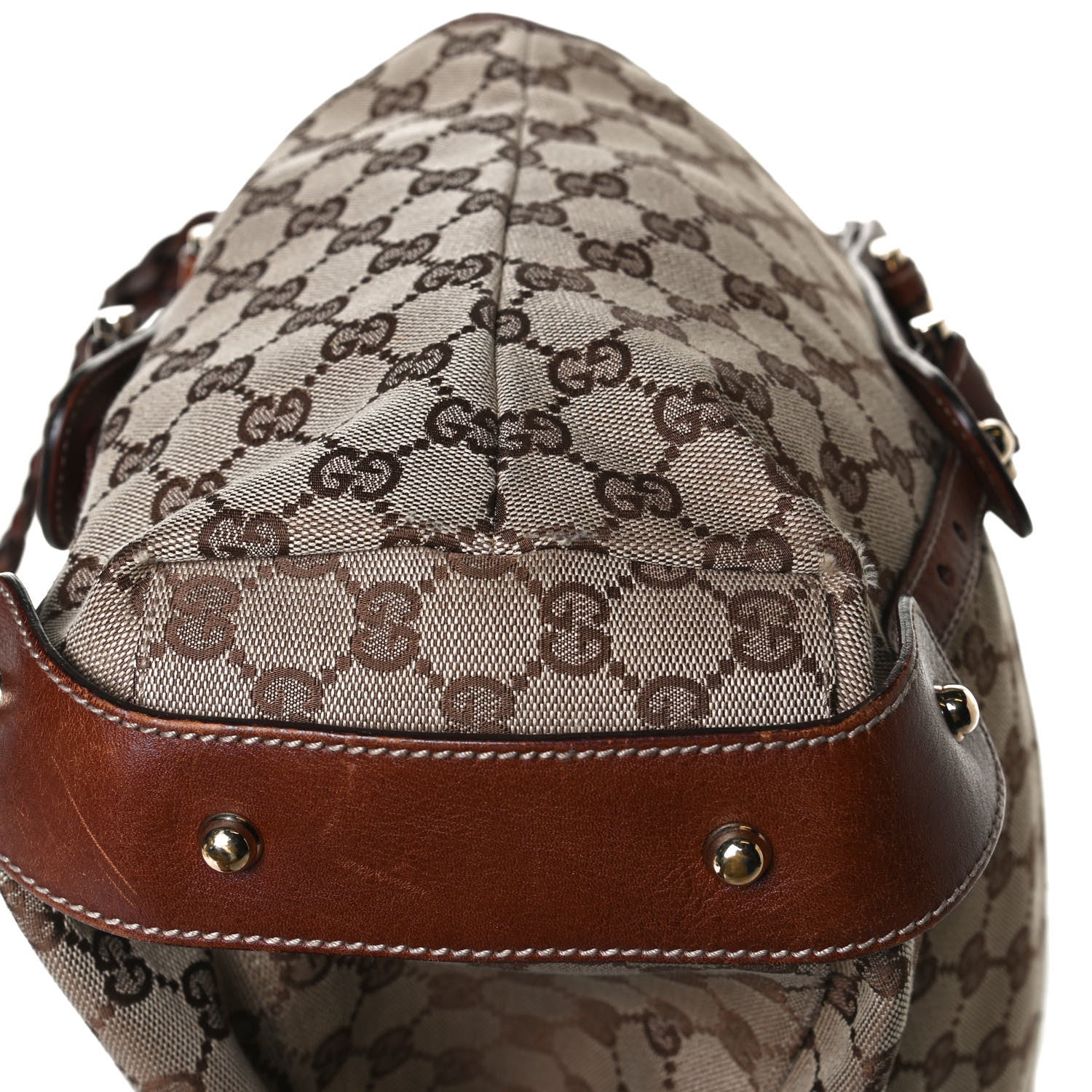 Gucci Monogram Medium Pelham Shoulder Bag Brown 18 of 18
