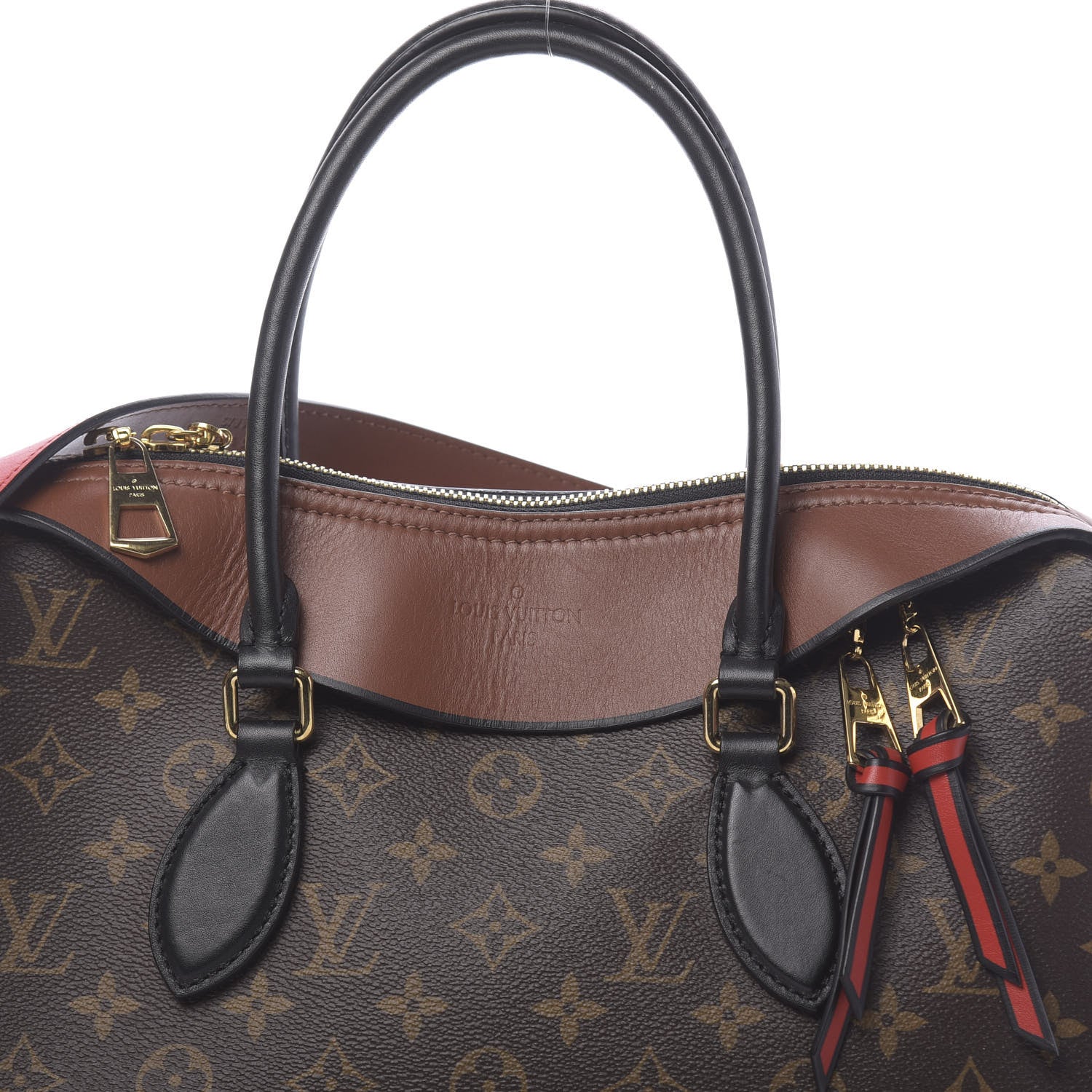 Louis Vuitton Monogram Tuileries Caramel Rouge 6 of 8