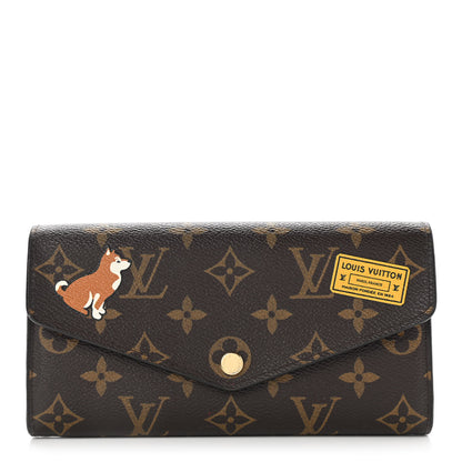 Louis Vuitton Monogram World Tour Sarah Wallet 1 of 10