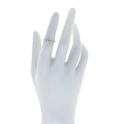Tiffany Platinum Diamond .36ct Solitaire Engagement Ring 50 5.5 2 of 8