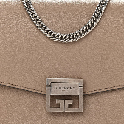 Givenchy Sugar Goatskin Medium GV3 Shoulder Bag Linen 7 of 10