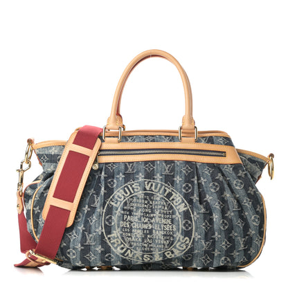 Louis Vuitton Denim Raye Cabas GM 1 of 13
