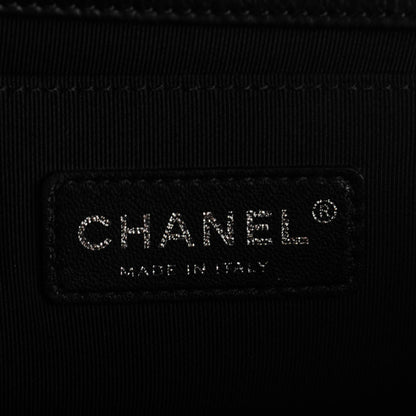 Chanel Calfskin Quilted Medium Boy Flap Black 6 of 8