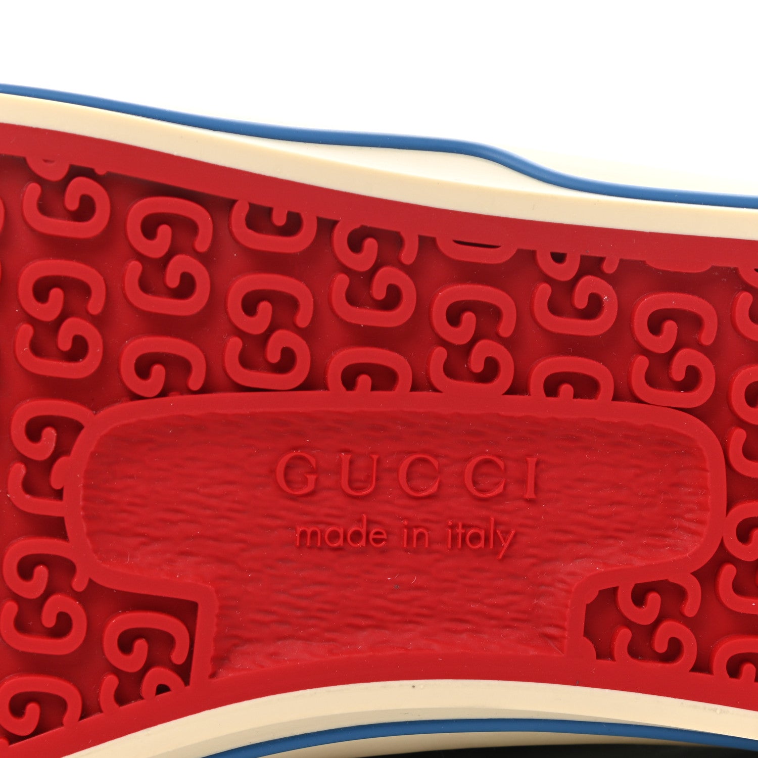 Gucci X LIBERTY OF LONDON Canvas Web Floral Print Womens 1977 Tennis Sneakers 37 Carta Acquamarine Navy Mystic White 6 of 8