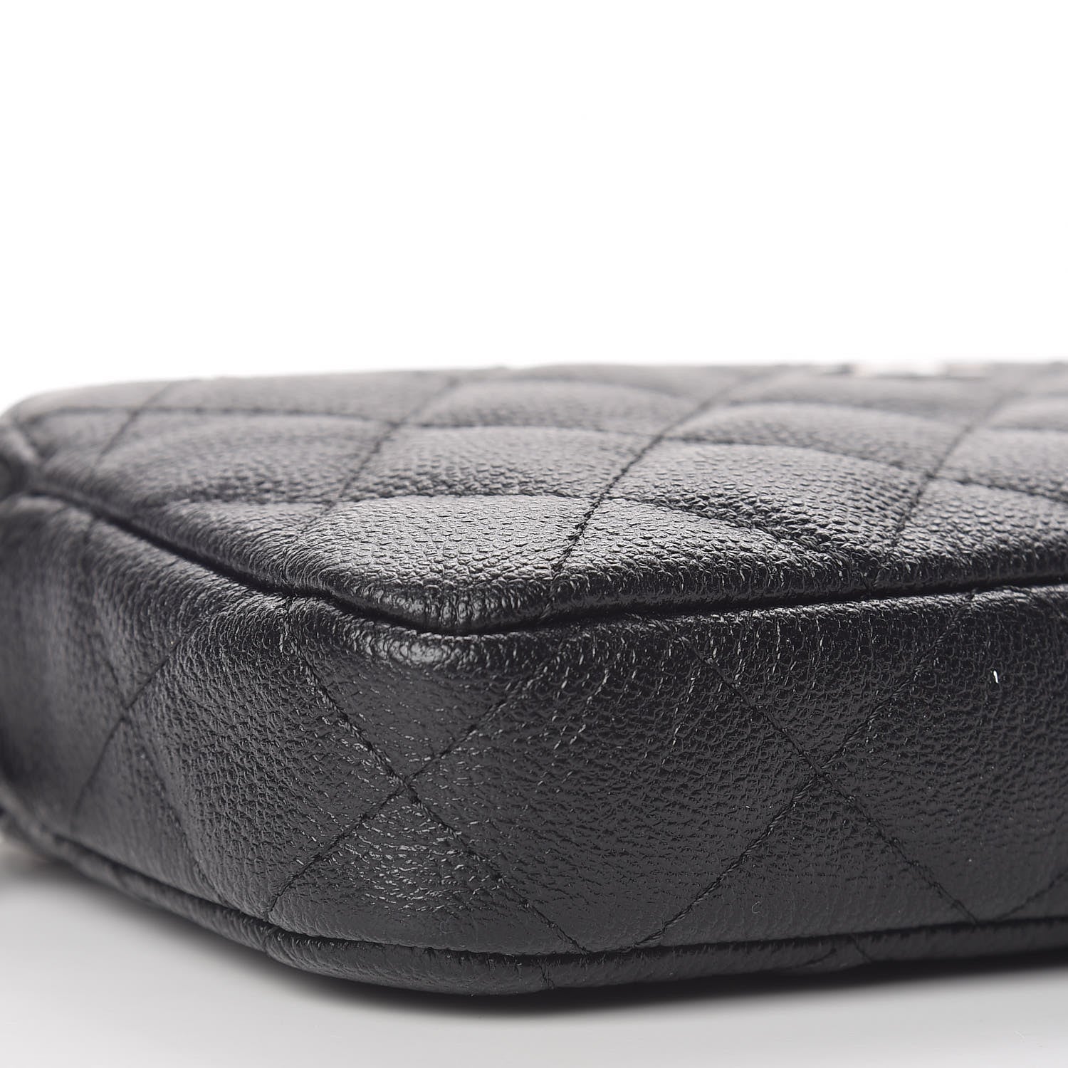 Chanel Caviar Quilted Small Clutch With Chain Black 4 of 9