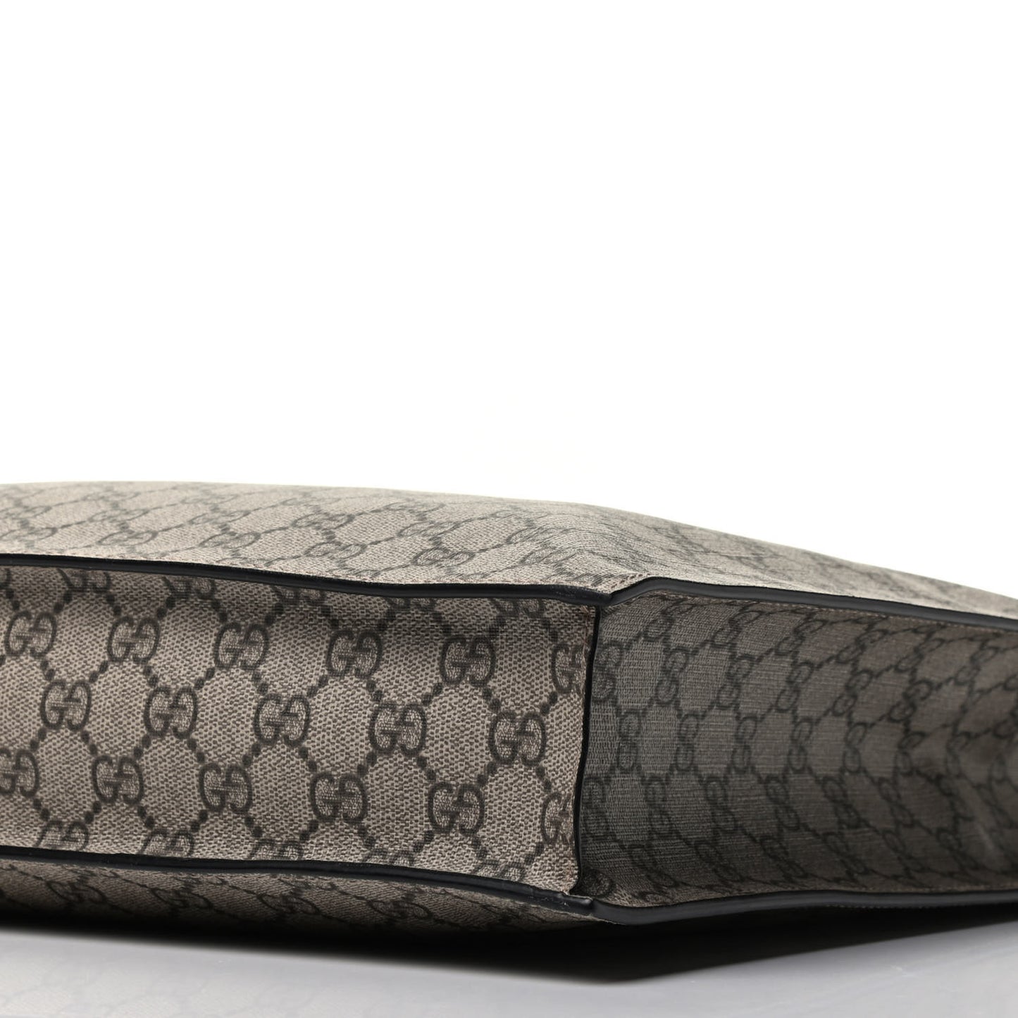 Soft GG Supreme Monogram Web Vertical Tote Black