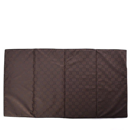 Gucci Monogram Natural Pigskin Large Diaper Bag Beige Ebony Cocoa Dark Chocolate 8 of 8