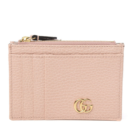 Gucci Dollar Calfskin GG Marmont Coin Case Card Holder Perfect Pink 1 of 7