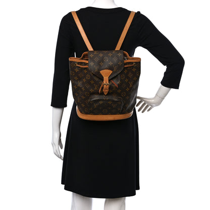 Louis Vuitton Monogram Montsouris MM Backpack 2 of 16