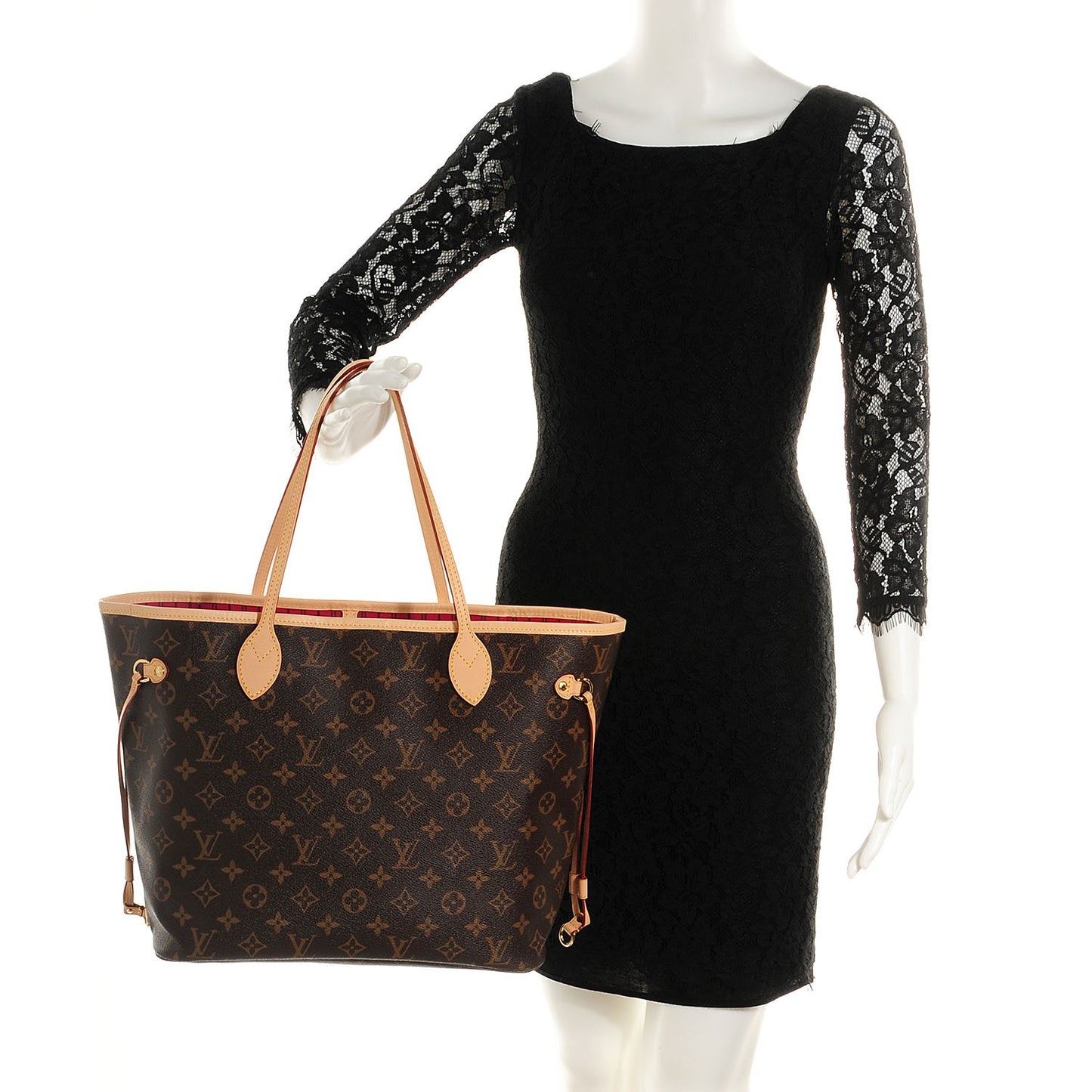 Monogram Neo Neverfull MM Pivoine
