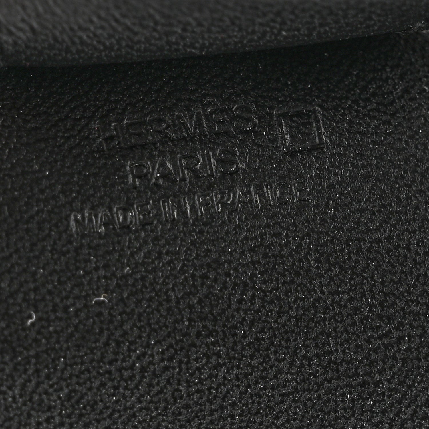 Hermes Milo Lambskin Matte Alligator Touch Grigri Rodeo Horse Bag Charm MM So Black 4 of 5
