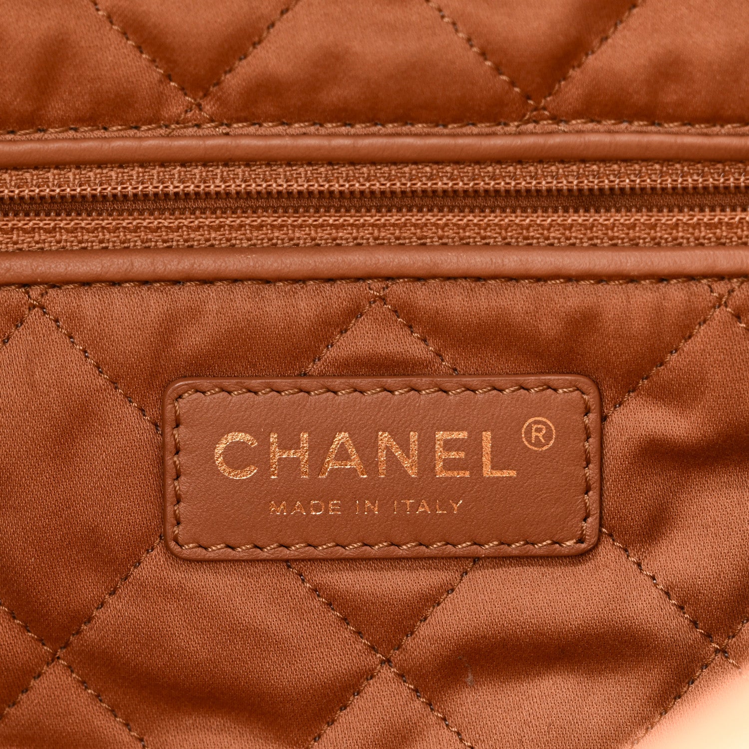 Chanel Shiny Calfskin Quilted Small Chanel 22 Beige 8 of 12