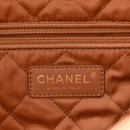 Chanel Shiny Calfskin Quilted Small Chanel 22 Beige 8 of 12