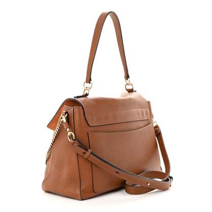 Chloe Calfskin Medium Faye Day Shoulder Bag Tan 3 of 14