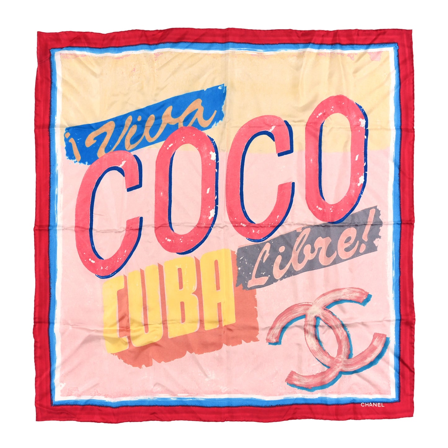Silk Coco Scarf Multicolor