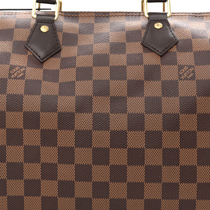 Louis Vuitton Damier Ebene Speedy 30 10 of 16