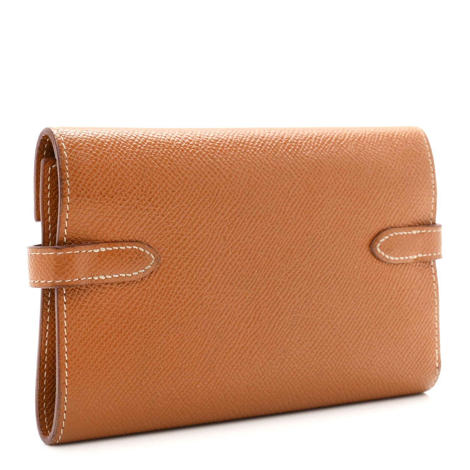 Hermes Epsom Medium Kelly Wallet Gold 3 of 7