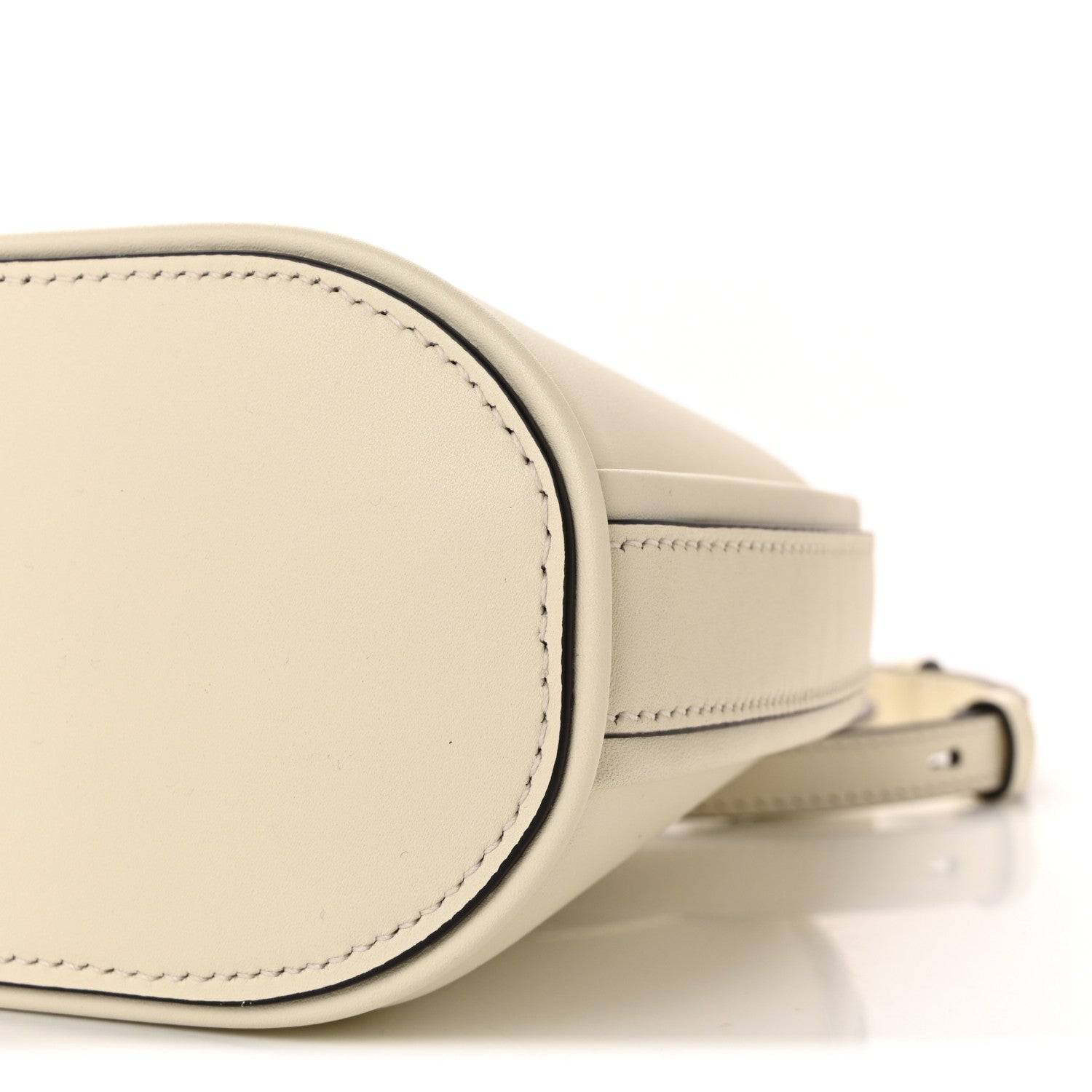 Salvatore Ferragamo Soft Calfskin Mini Gancini Hobo Mascarpone 8 of 8