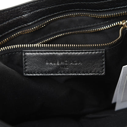 Balenciaga Chevre Gold Metallic Edge Hardware City Black 5 of 9