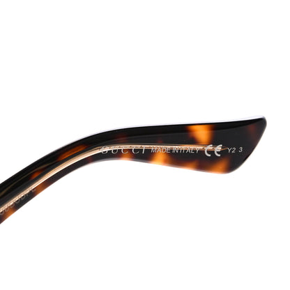 Gucci Ayers Snakeskin Square Fantasy Sunglasses GG1157 Havana Brown Lime 7 of 9