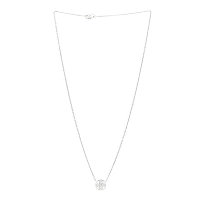 Louis Vuitton 18K White Gold Diamond Blossom BB Pendant Necklace 3 of 6