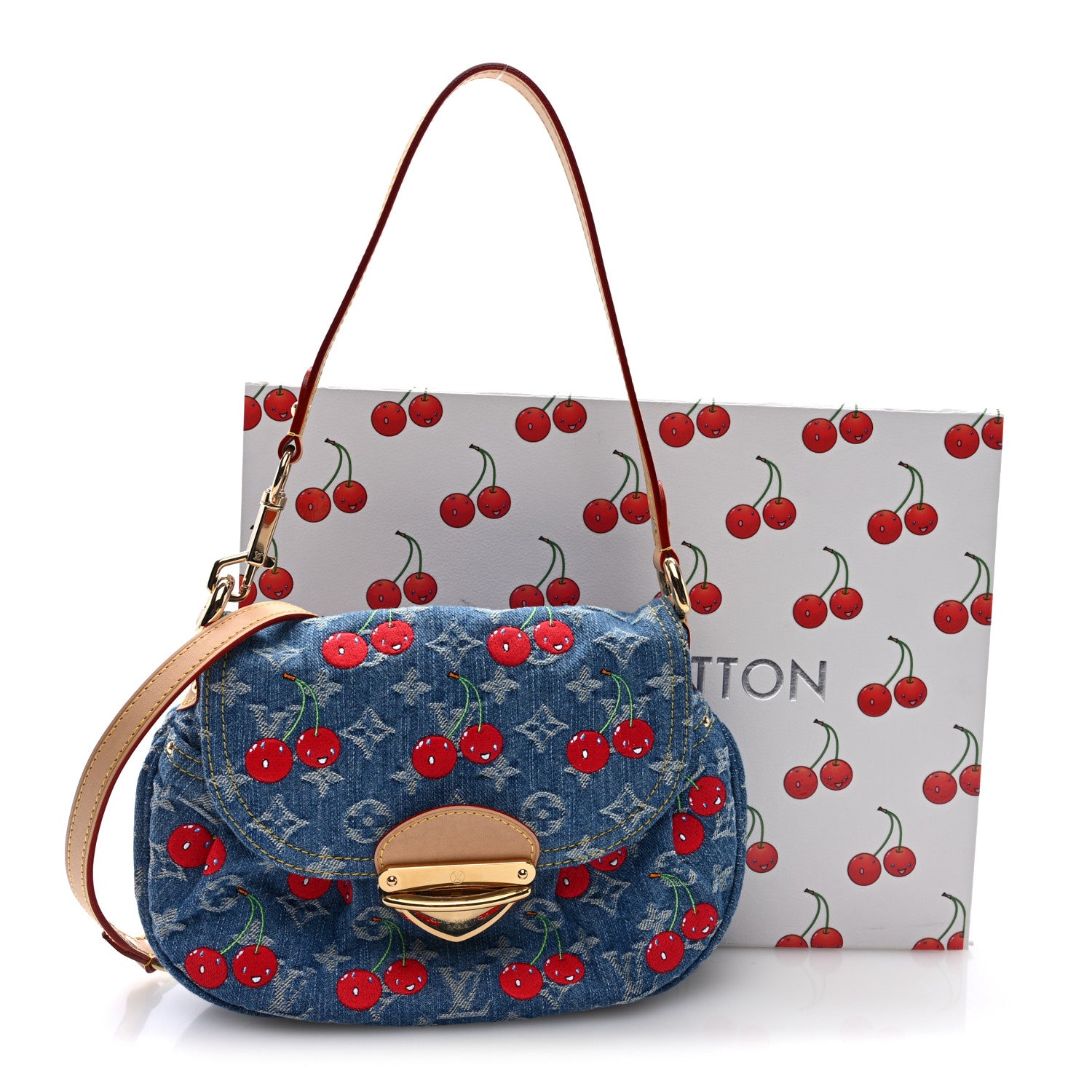 Louis Vuitton LV X TM Monogram Denim Cerises Sunset 1927266