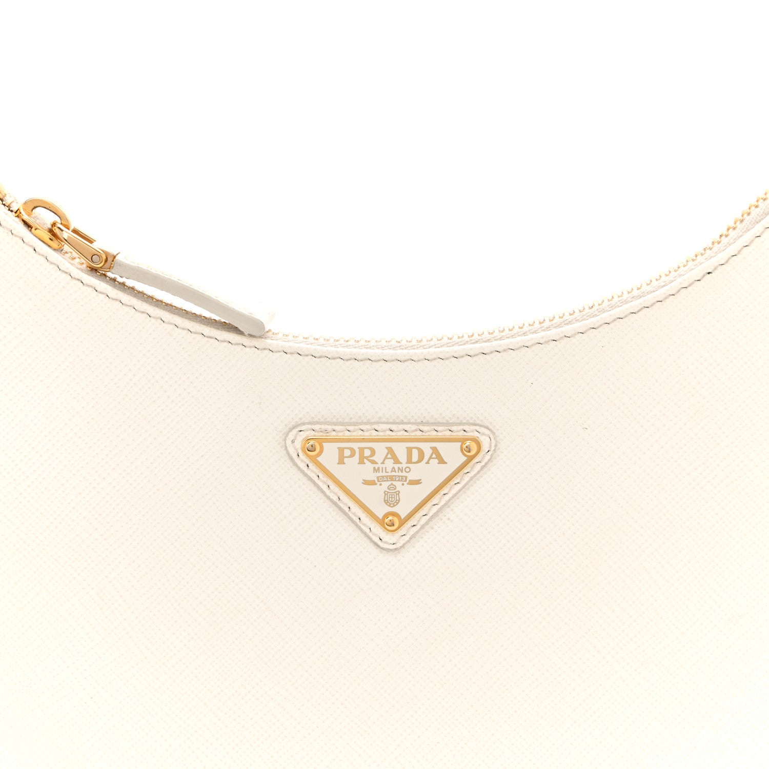 Prada Saffiano Lux Mini Re-Edition Shoulder Bag White 8 of 11