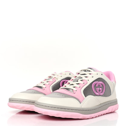 Gucci Dali Soft Calfskin Womens Mac80 Sneakers 37 Off White Grey Sky Light Rose 4 of 8