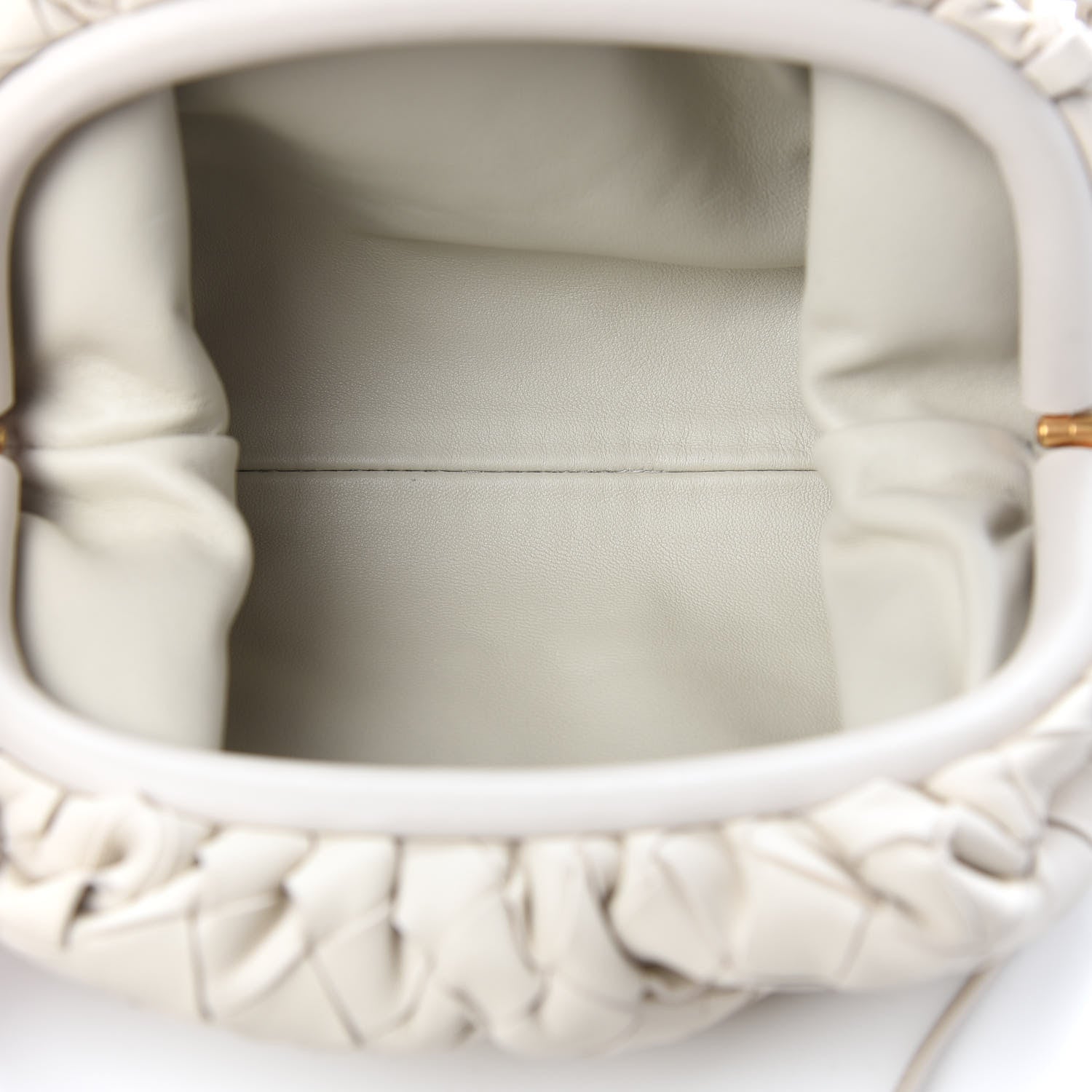 Bottega Veneta Nappa Intrecciato The Mini Pouch Plaster 4 of 9