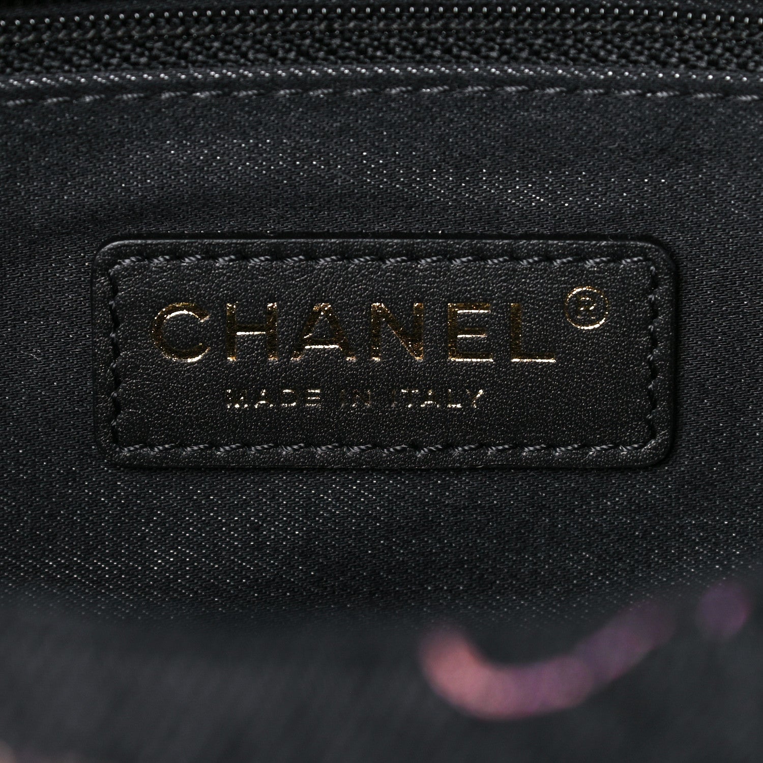 Chanel Denim Quilted Denim Mood Large Flap Black Multicolor 6 of 10