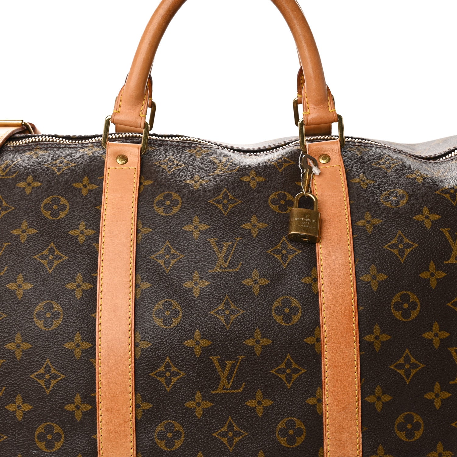 Louis Vuitton Monogram Keepall Bandouliere 60 7 of 18