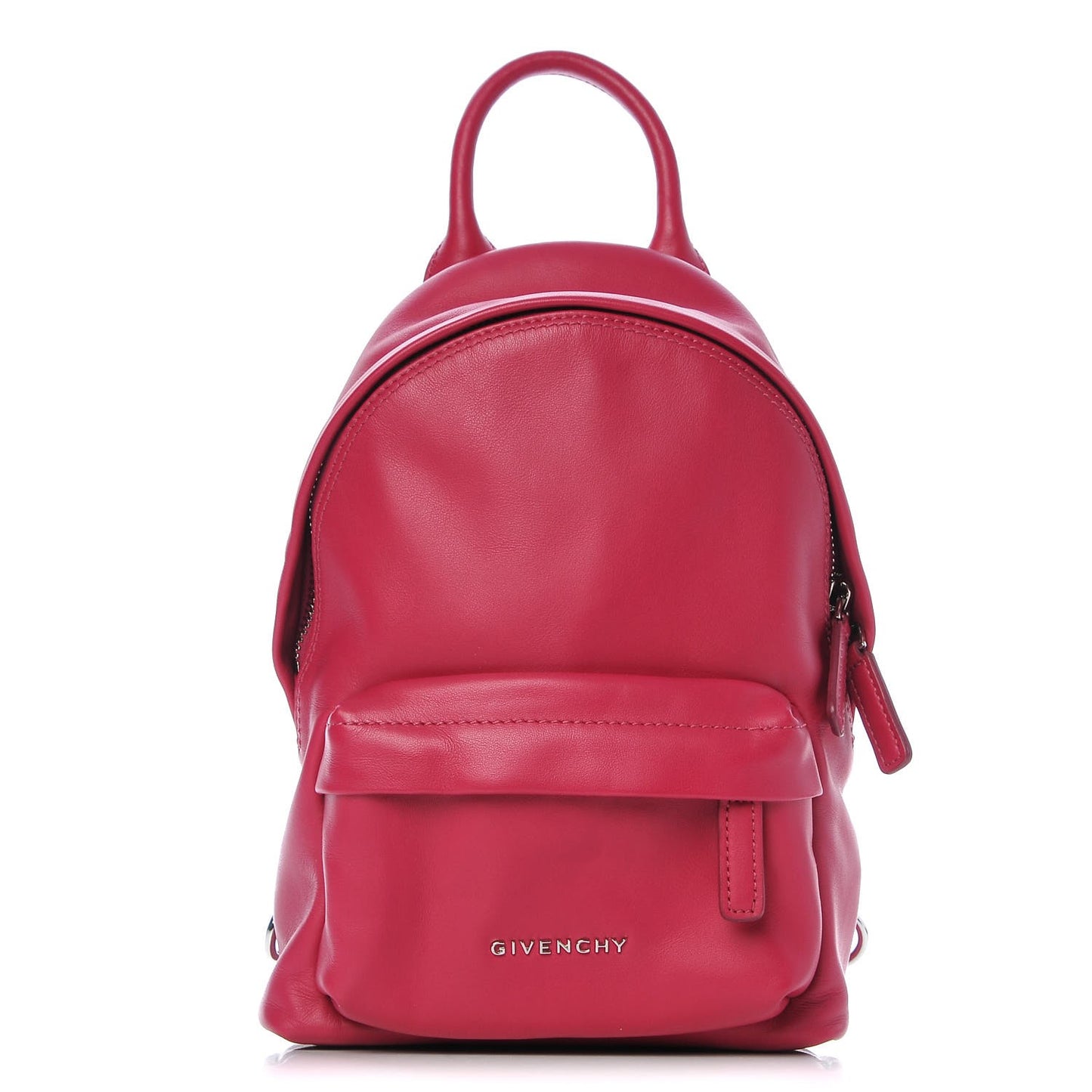 Smooth Calfskin Nano Backpack Fuchsia