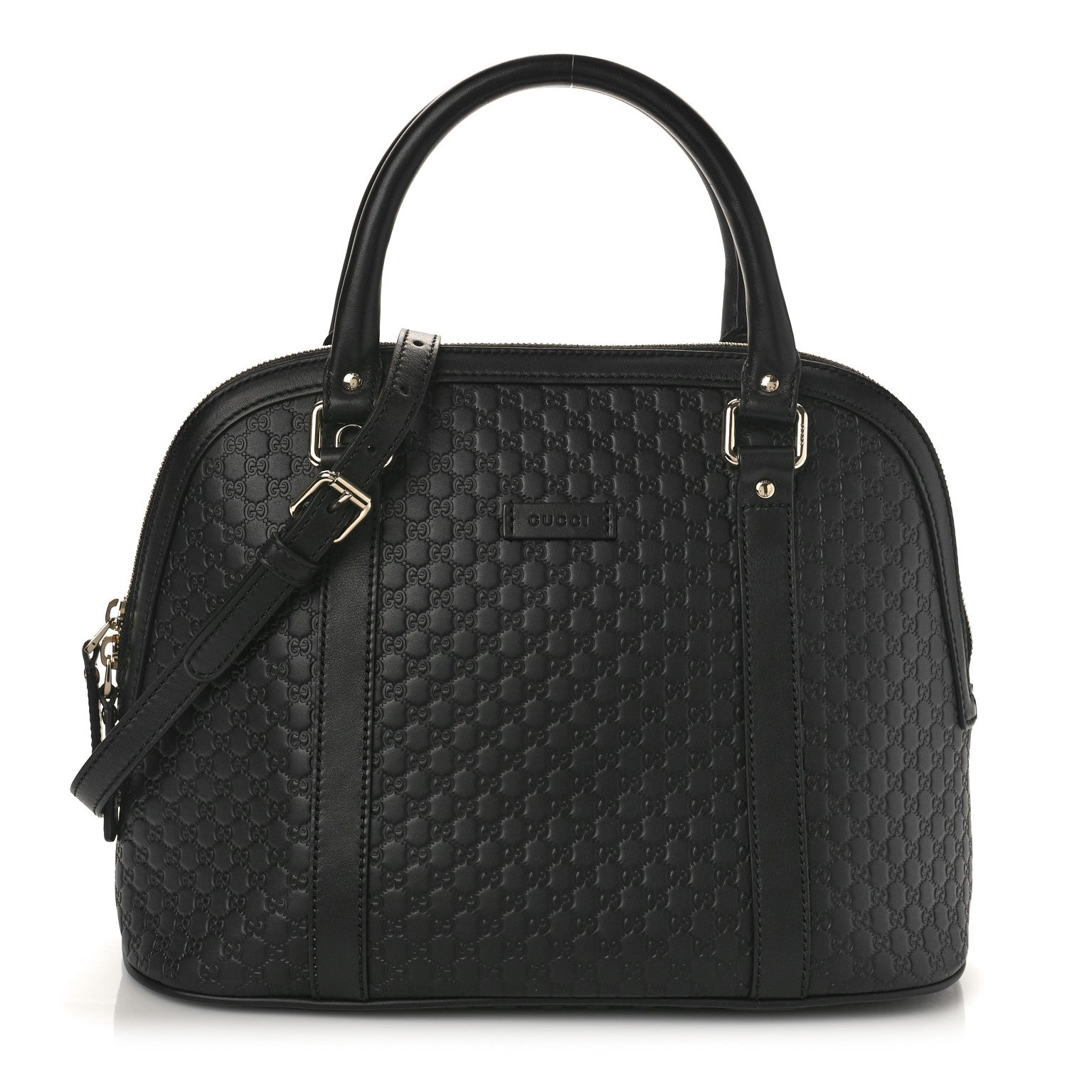 Gucci Microguccissima Medium Dome Bag Black 1 of 9