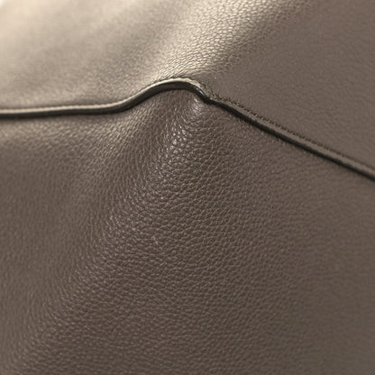 Celine Soft Grained Calfskin Small Belt Cabas Phantom Taupe 7 of 13