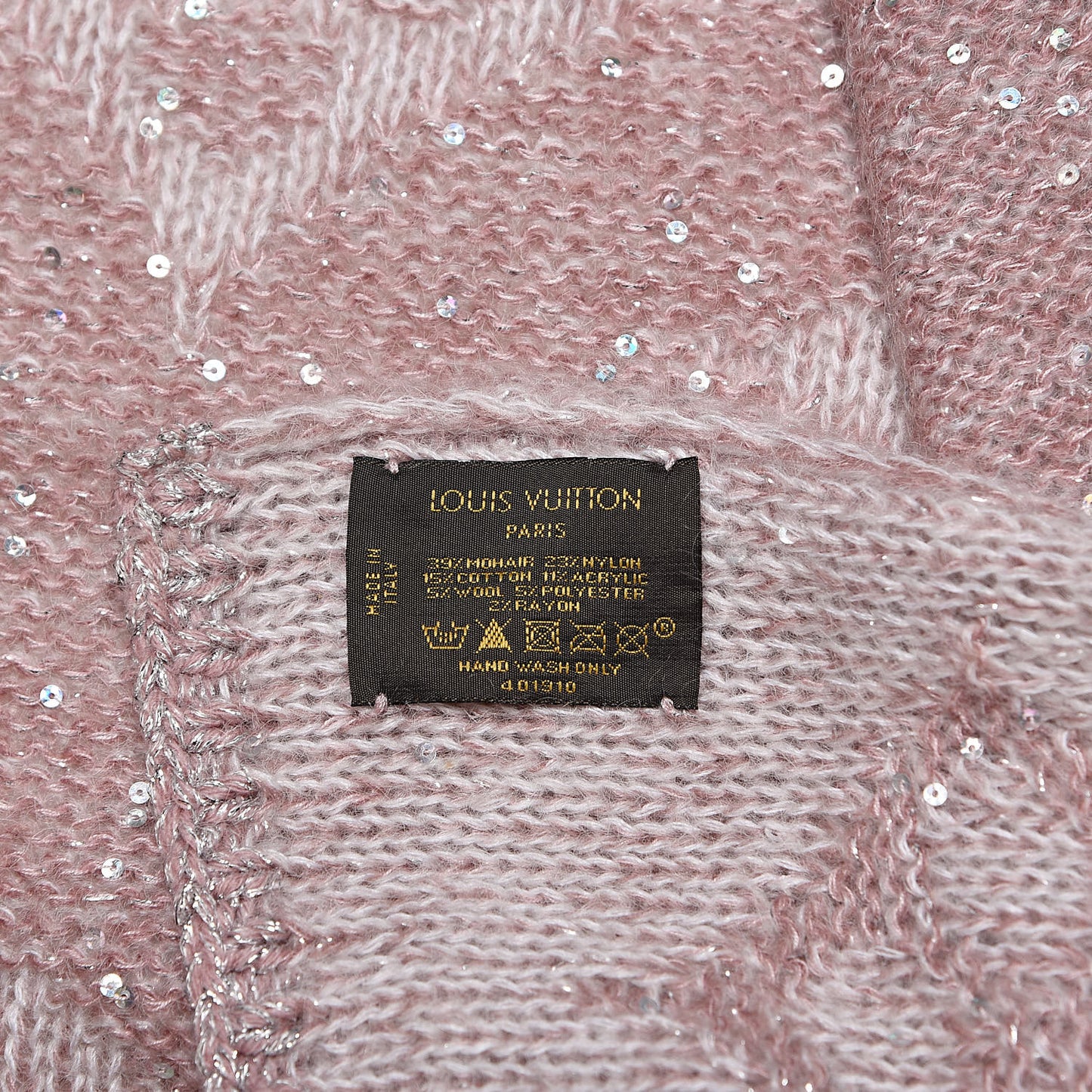 Monogram Sunset Mohair Scarf Aurore