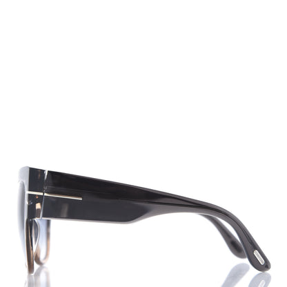 Tom Ford Anoushka Sunglasses TF371 Melange Grey Peach 2 of 8