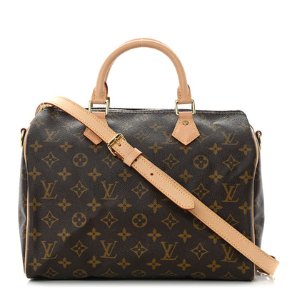 Louis Vuitton Monogram Speedy Bandouliere 30 1 of 12